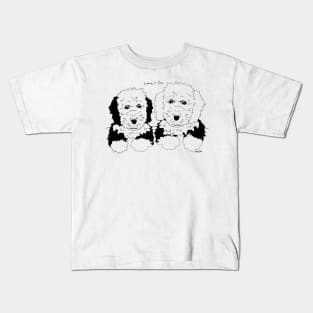 Lenny and Gus the Sheepdogs Kids T-Shirt